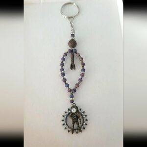 Wire Astronaut Keychain